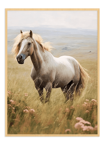 Horse Grazing - Wallpicture