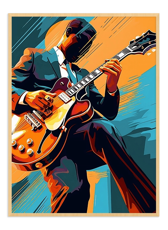 Jazz Guitar - Wallpicture