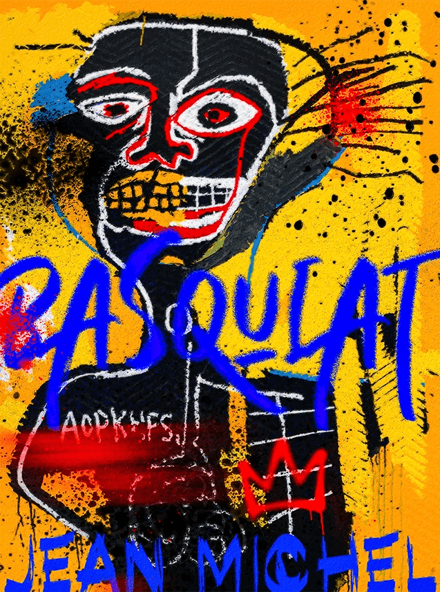 Jean-Michel Basquiat I - Wallpicture