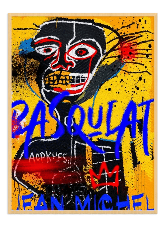 Jean-Michel Basquiat I - Wallpicture