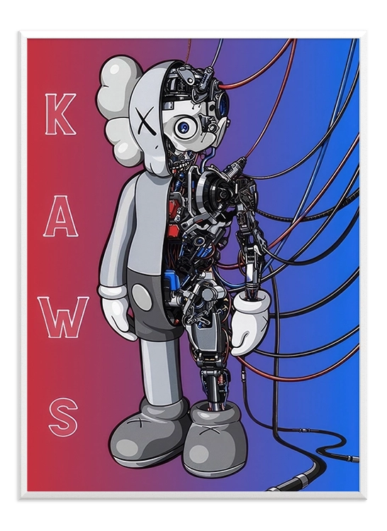 Kaws Robot - Wallpicture