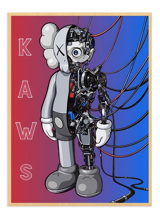 Kaws Robot - Wallpicture