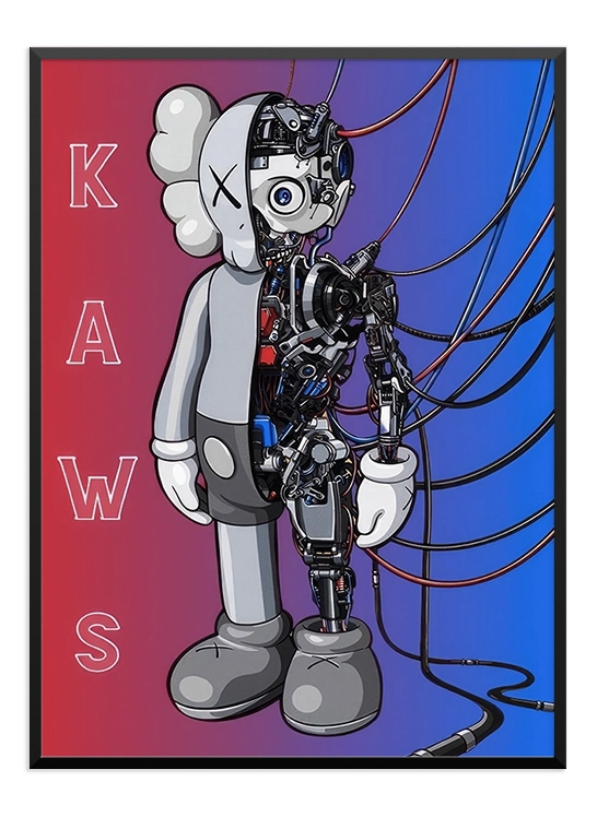 Kaws Robot Poster - Wallpicture