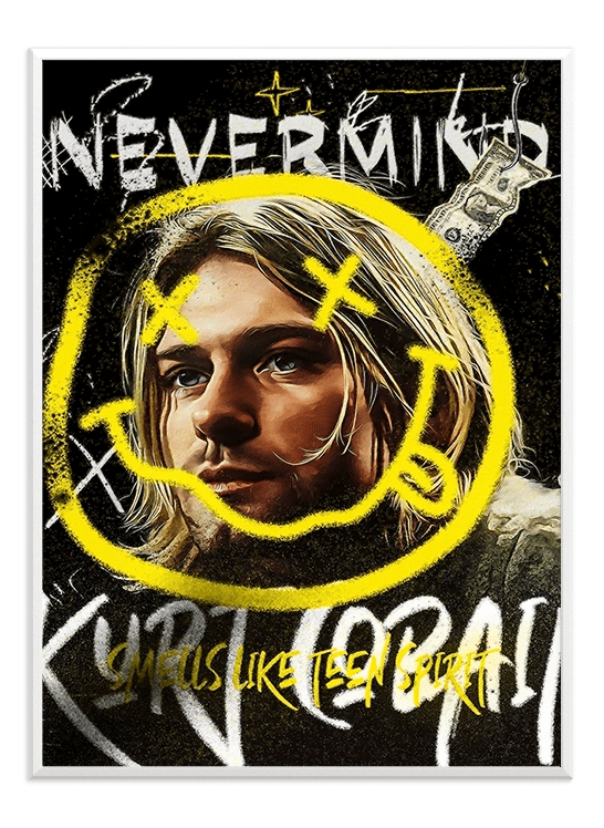 Kurt Cobain Pop Art - Wallpicture