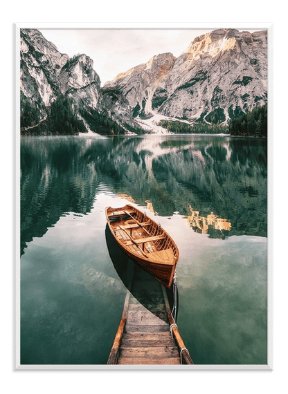 Lake Boat - Wallpicture