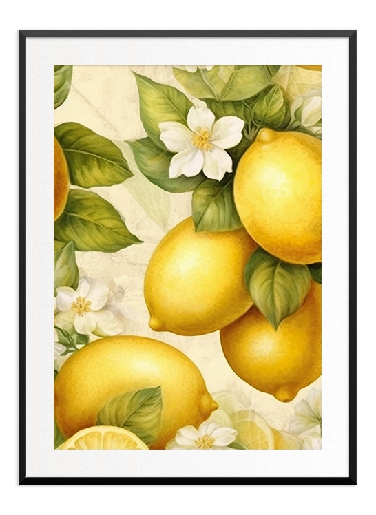 Lemons Poster - Wallpicture