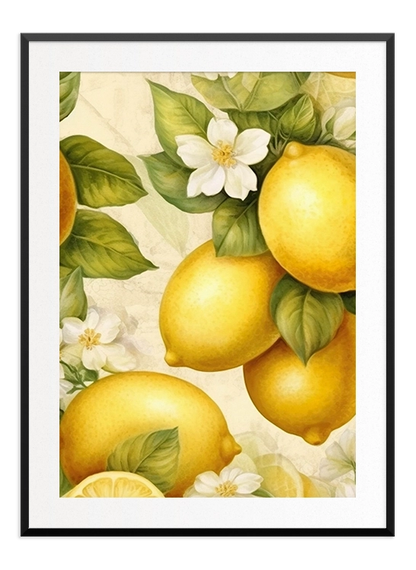 Lemons Poster - Wallpicture