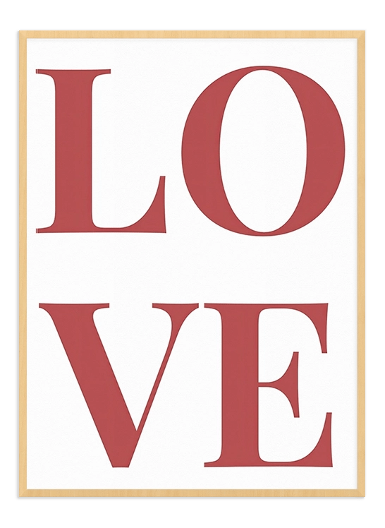 Love Text - Wallpicture