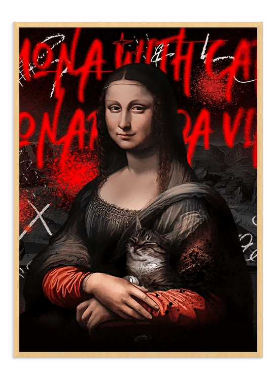 Mona Lisa Pop Art - Wallpicture