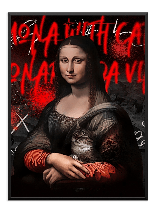 Mona Lisa Pop Art - Wallpicture