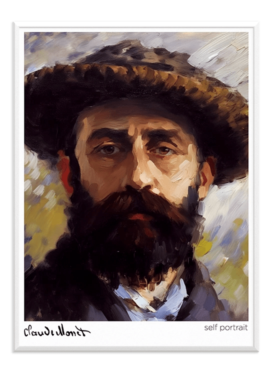 Monet - Self Portrait - Wallpicture