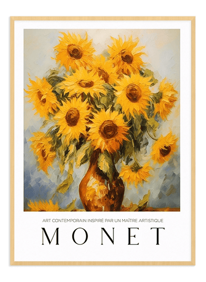 Monet - sunflowers - Wallpicture