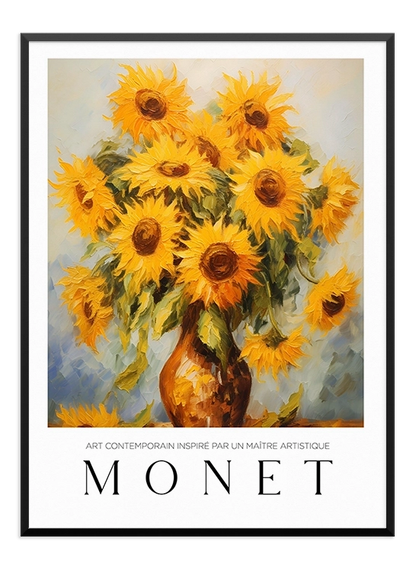 Monet - sunflowers Poster - Wallpicture