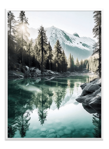 Morning Lake View - Wallpicture