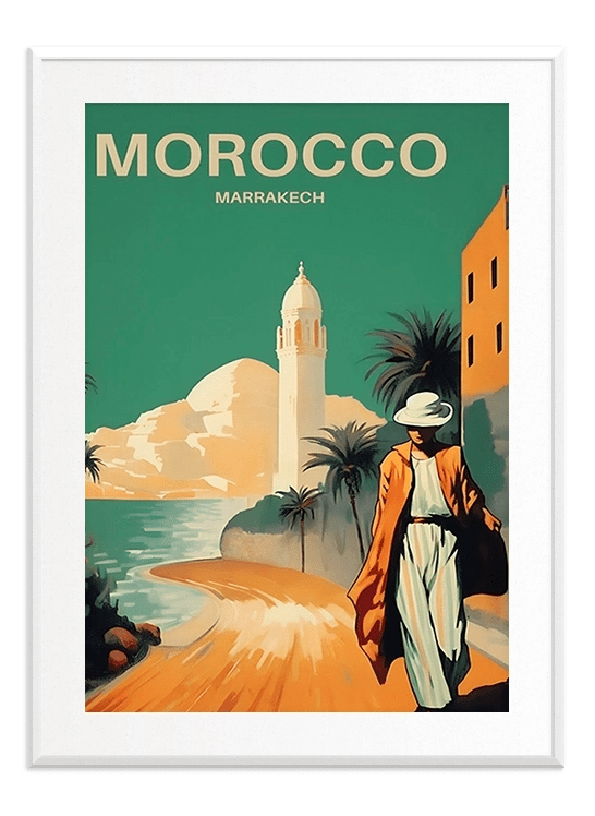 Morocco Retro - Wallpicture