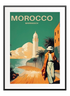 Morocco Retro Poster - Wallpicture