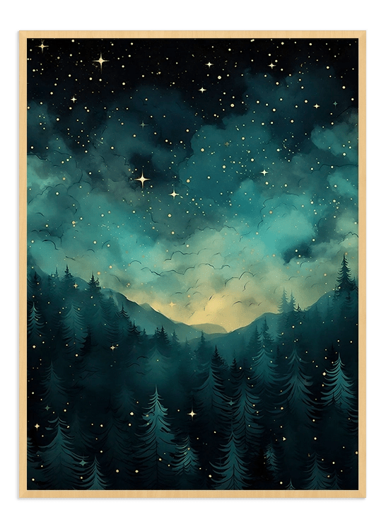 Night Sky - Wallpicture