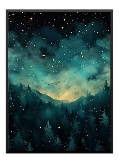 Night Sky Poster - Wallpicture