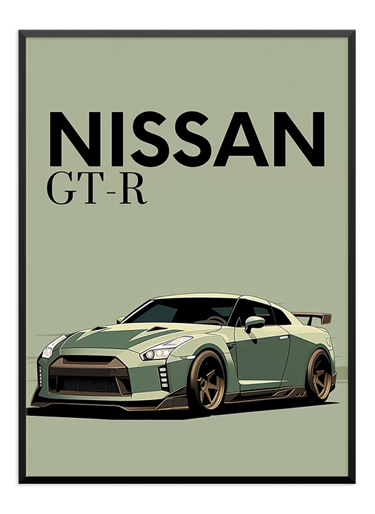 Nissan GT-R Poster - Wallpicture