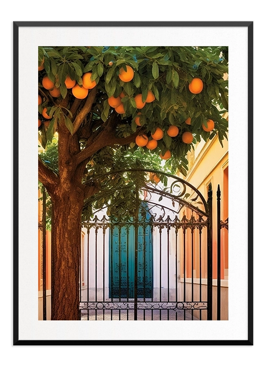 Orange Tree Poster - Wallpicture