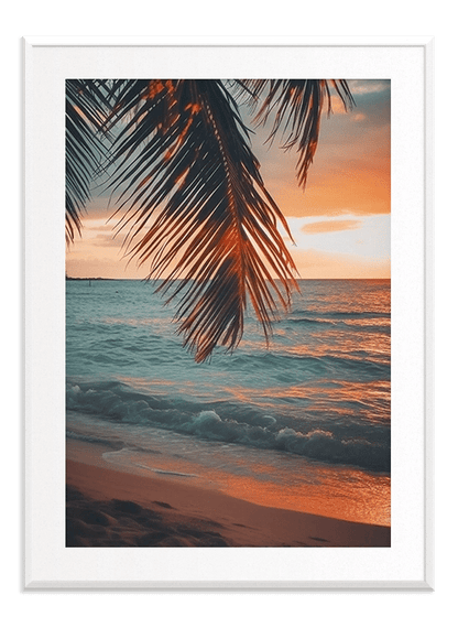 Palm Tree Beach - Wallpicture