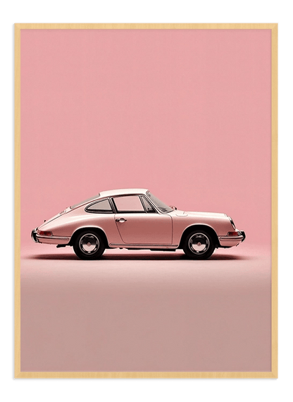 Pink Car - Wallpicture