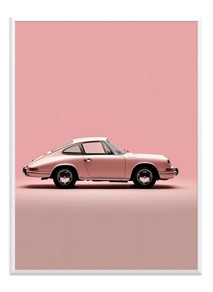 Pink Car - Wallpicture