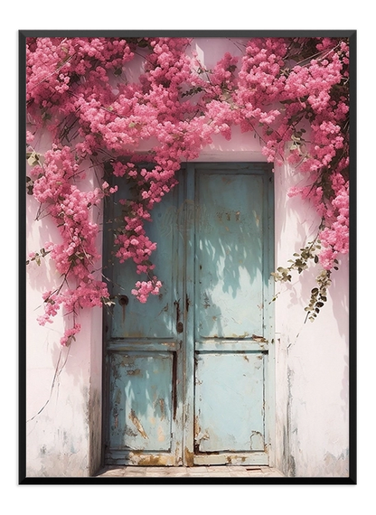 Pink Flowers Poster - Wallpicture