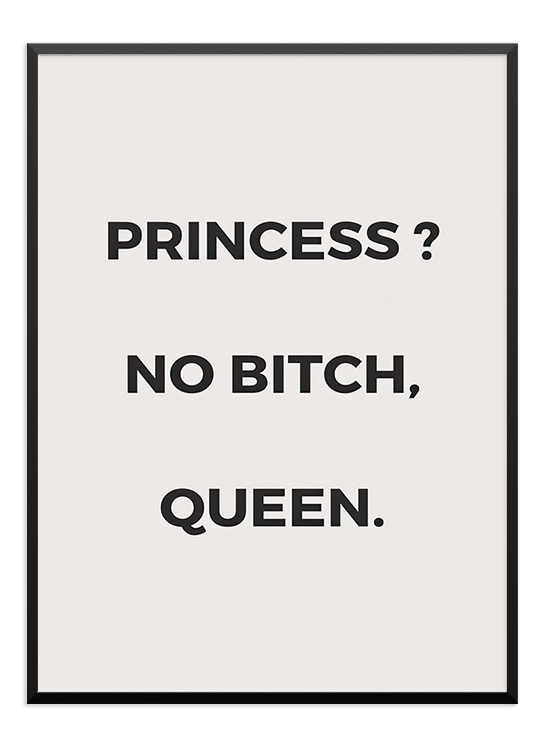 Princess? Poster - Wallpicture