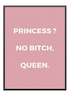 Princess Quote Poster - Wallpicture