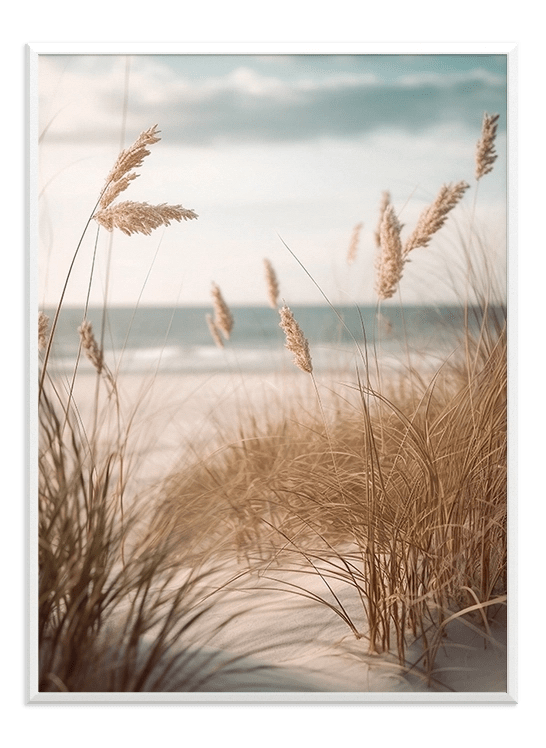 Reeds by the Sea - Wallpicture