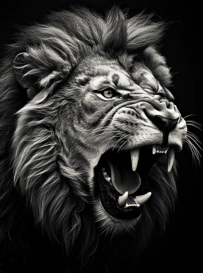 Roaring Lion - Wallpicture