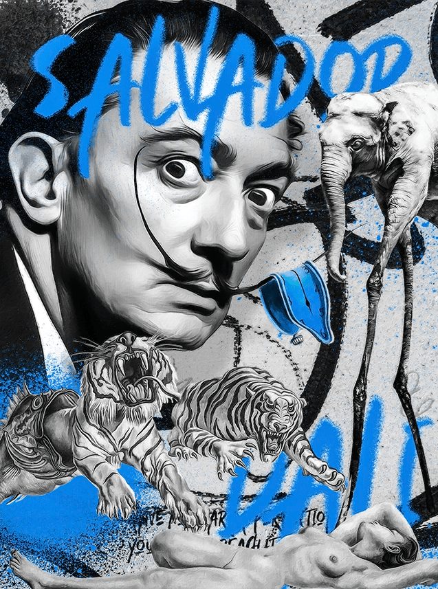 Salvador Dali Pop art - Wallpicture