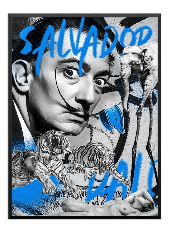 Salvador Dali Pop art - Wallpicture