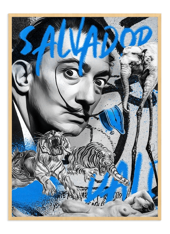 Salvador Dali Pop art - Wallpicture