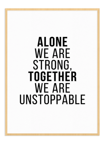 Strong Together - Wallpicture