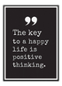 The Key to a Happy Life Poster - Wallpicture