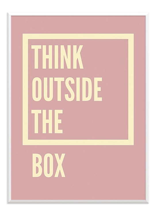 Think Outside The Box No.1 - Wallpicture