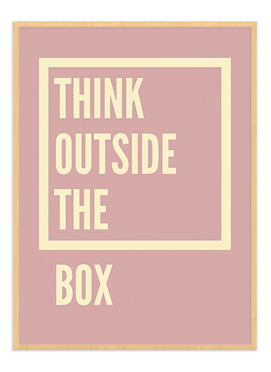 Think Outside The Box No.1 - Wallpicture