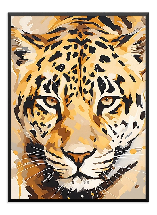 Tiger Watercolor Poster - Wallpicture