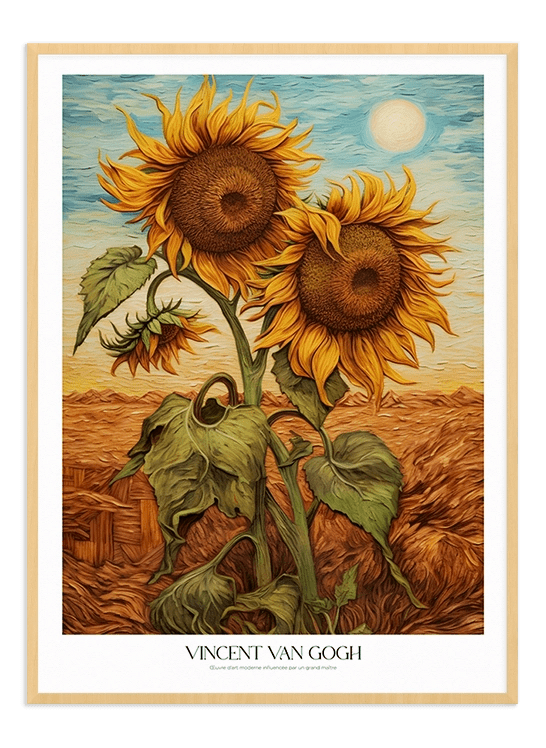 Van Gogh Sunflower - Wallpicture