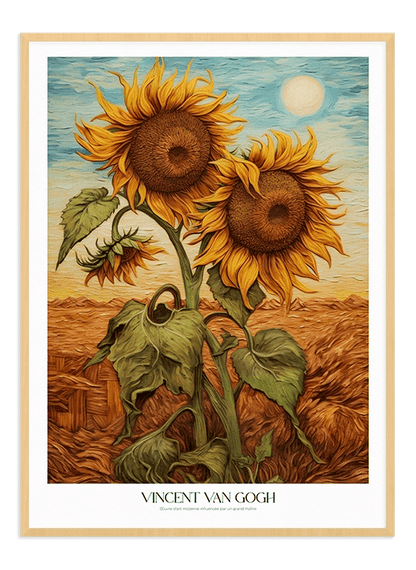 Van Gogh Sunflower - Wallpicture