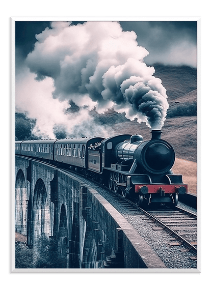 Vintage Steam Train - Wallpicture