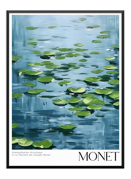 Water Lilies Poster - Wallpicture