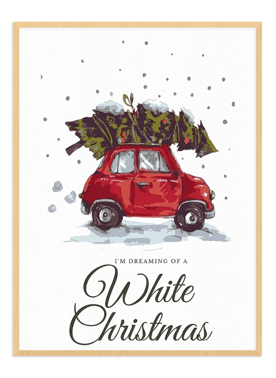 White Christmas - Wallpicture