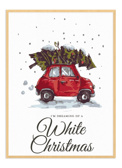 White Christmas - Wallpicture