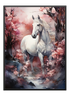 White Horse Poster - Wallpicture