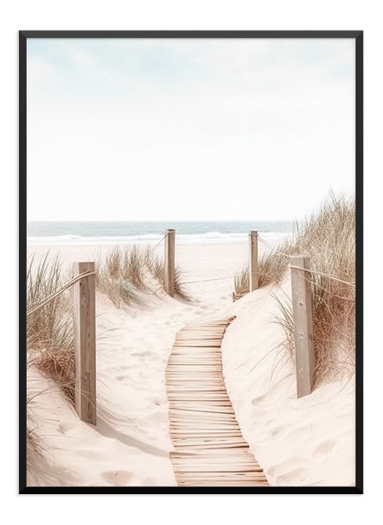 White Sand Poster - Wallpicture