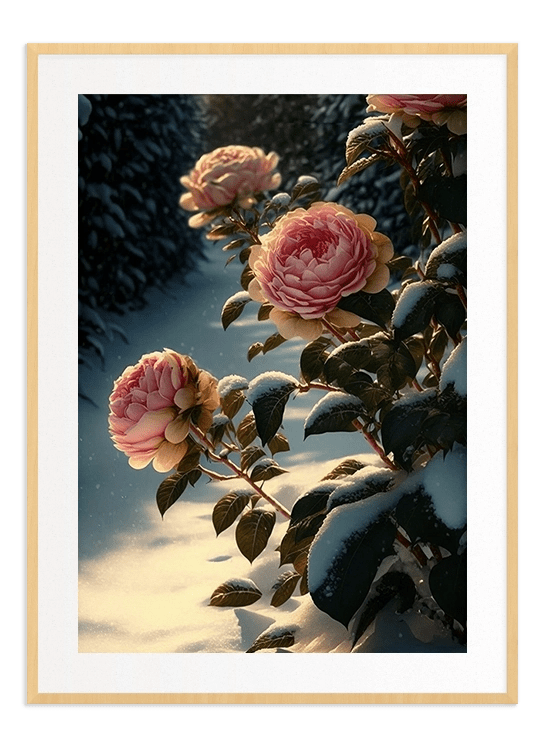 Winter Flowers - Wallpicture